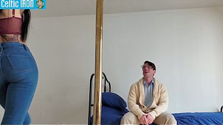 Teenie Step Sister Bianca Bangs Playing Games with Your Meat Sextape