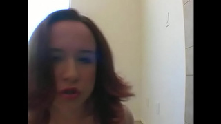 Barely legal skinny sweetie does six ten-minute strip shows for you