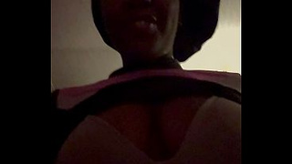 teenie FaceTime BF teasing him and smoking