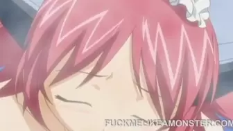 Hentai babe fucking rod after oral sex
