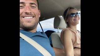 Fun Flirty Hand-Job Driving Through the Country - Kate Marley