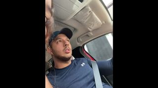 I flirt with my best friend in his car