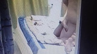 Spy cam in young couple having sex