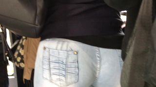 BEAUTIFUL ASS IN FIT JEANS - PART 2