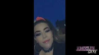 Teen Cheats in Public then Gets Big Creampie from BF