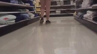 Compilation of booty candids at supermarket