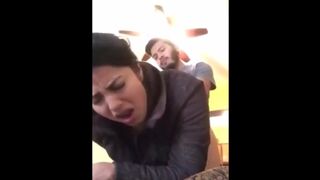 Arab Girl Gets her Big Ass Smashed by her Sexfriend