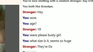 Beautiful legal teen shows her boobs at omegle