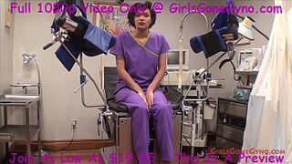 Ebony Cutie Jackie Banes Examined By Doctor Tampa & Doctor Rose At GirlsGoneGyno.com