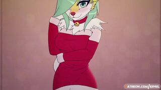 FURRY YIFF (SHORT ANIMATION) CHRISTMAS WRAP UP – ANIME ANIMATION BY: EIPRIL [W/SOUND] (two.0)