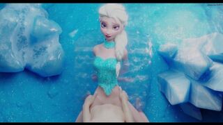 |FROZEN| ELSA ASKS TO BE DRILLED ON ICE!
