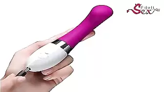 19 year Older Whore Vibrate Her Cunt With Rabbit Vibrator