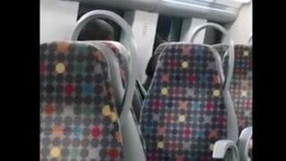 passenger films woman getting pounded on last train